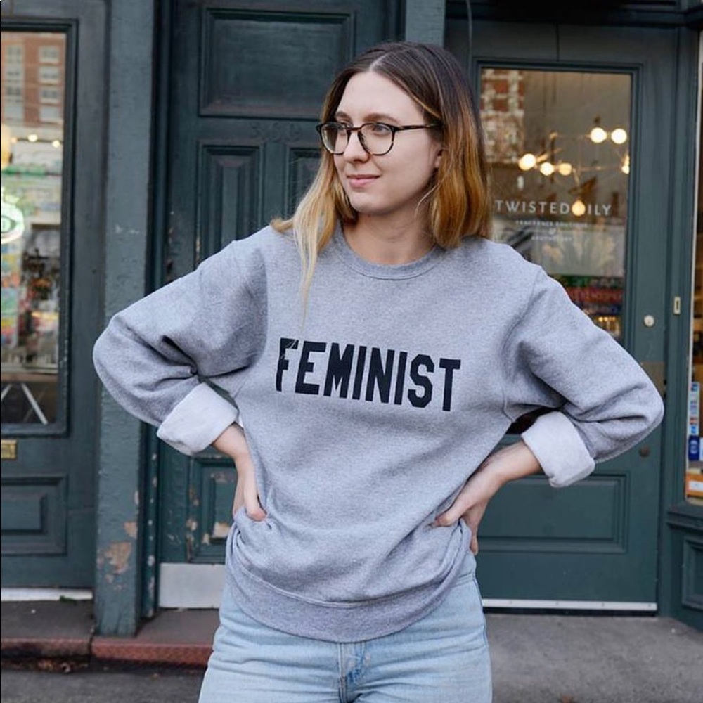 FEMINIST crew sweatshirt